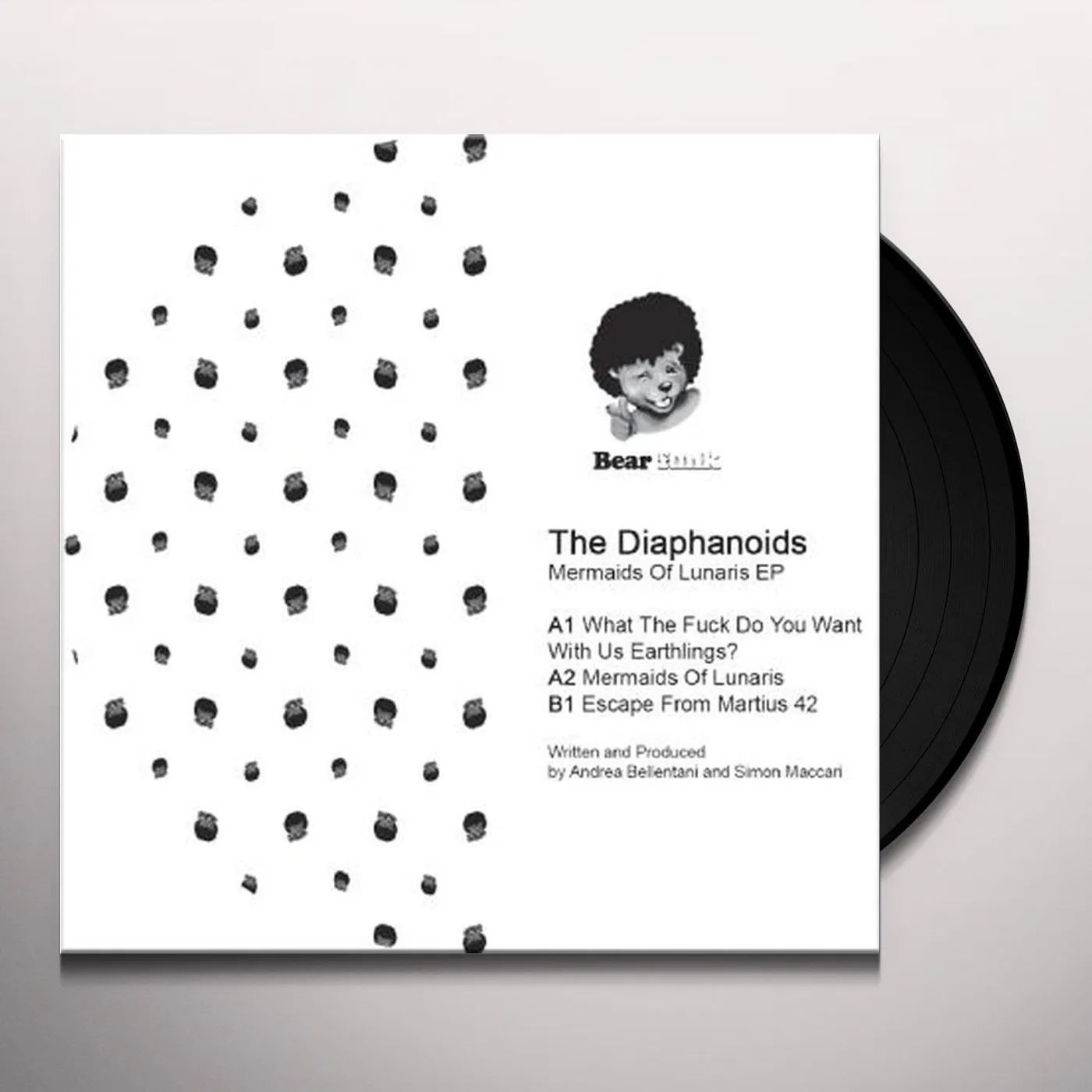 The Diaphanoids MERMAIDS OF LUNARIS EP Vinyl Record - UK Release