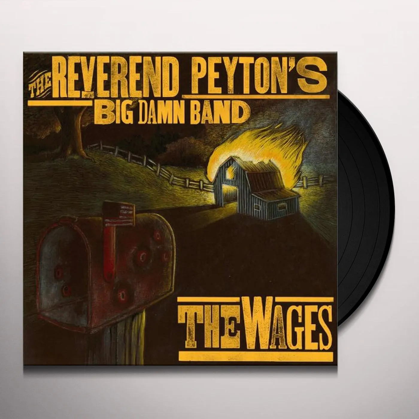 The Reverend Peyton's Big Damn Band WAGES Vinyl Record
