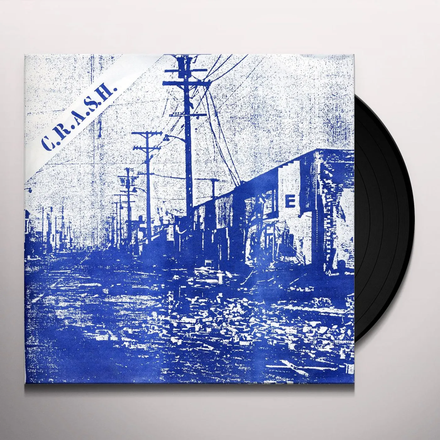 Crash WAR ON ALL FRONTS Vinyl Record