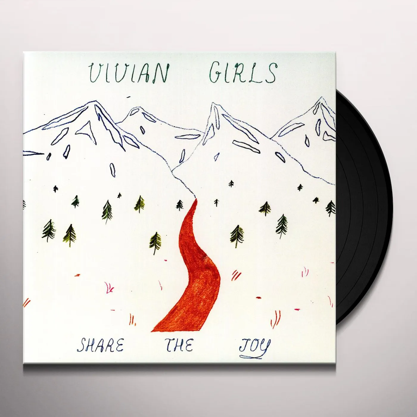 Vivian Girls Share the Joy Vinyl Record