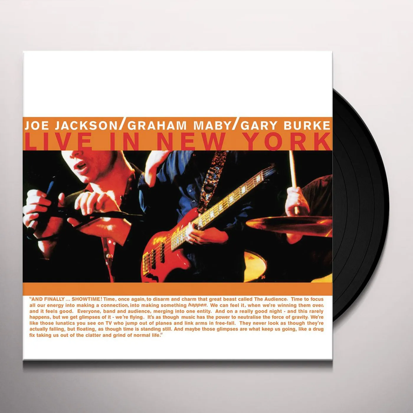 Joe Jackson SUMMER IN THE CITY: LIVE IN NEW YORK Vinyl Record