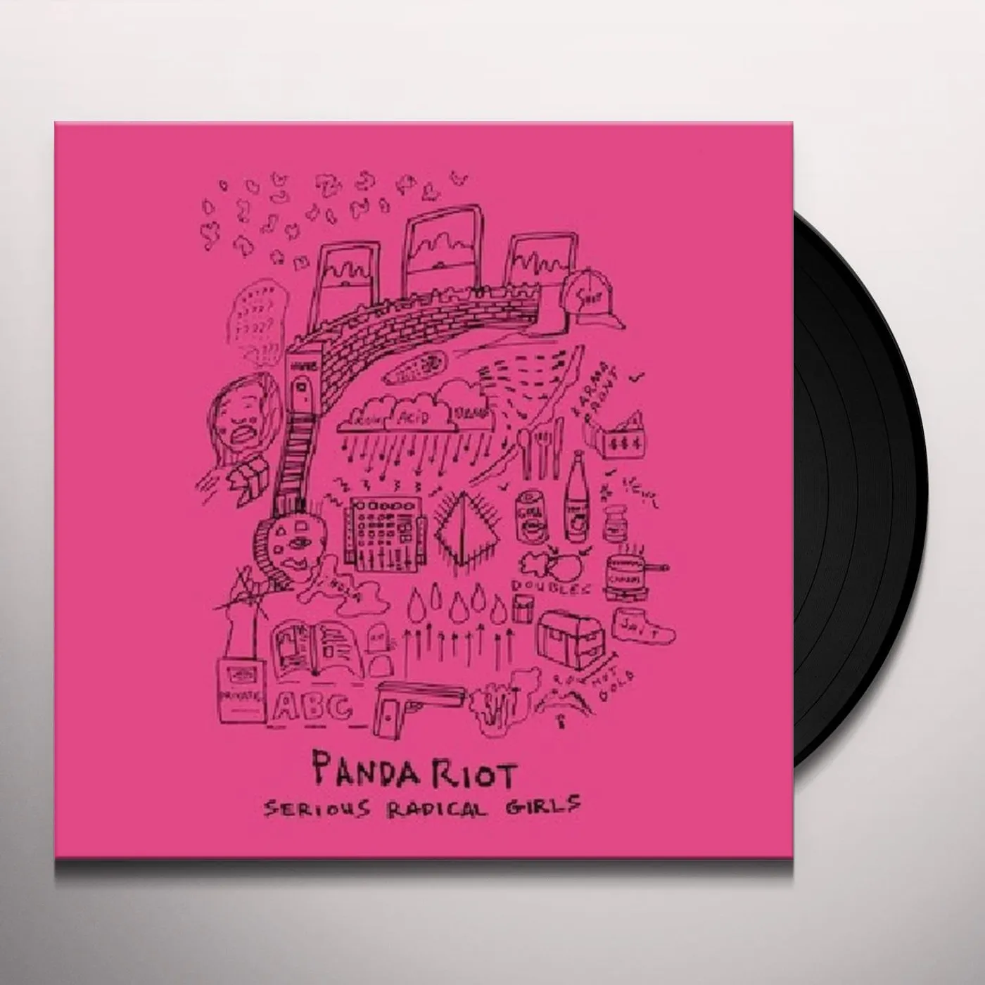 Panda Riot SERIOUS RADICAL GIRLS Vinyl Record