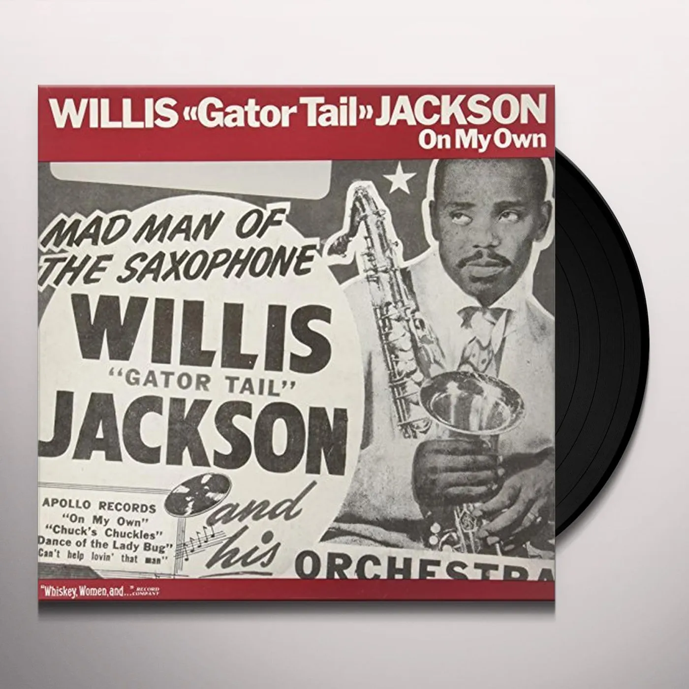 Willis Jackson GATOR TAIL / ON MY OWN Vinyl Record