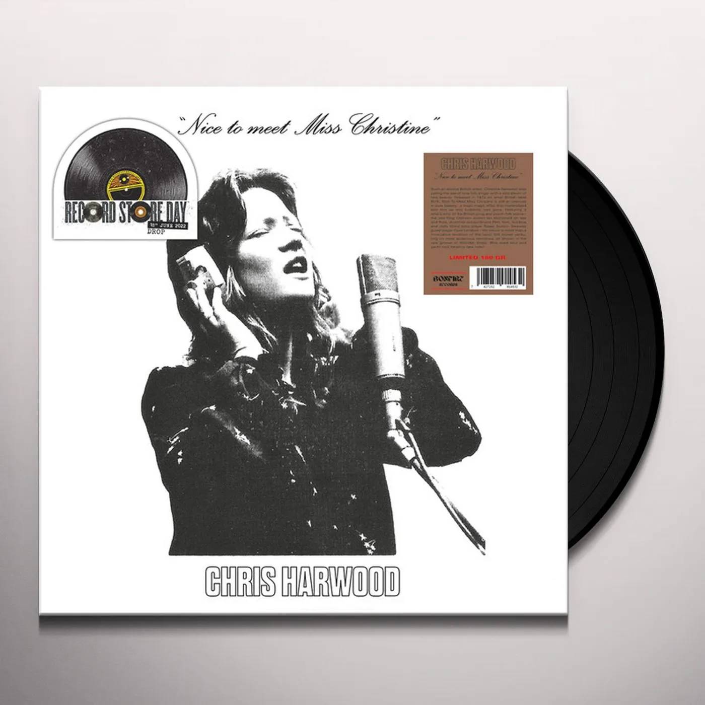 Chris Harwood Nice To Meet Miss Christine Vinyl Record