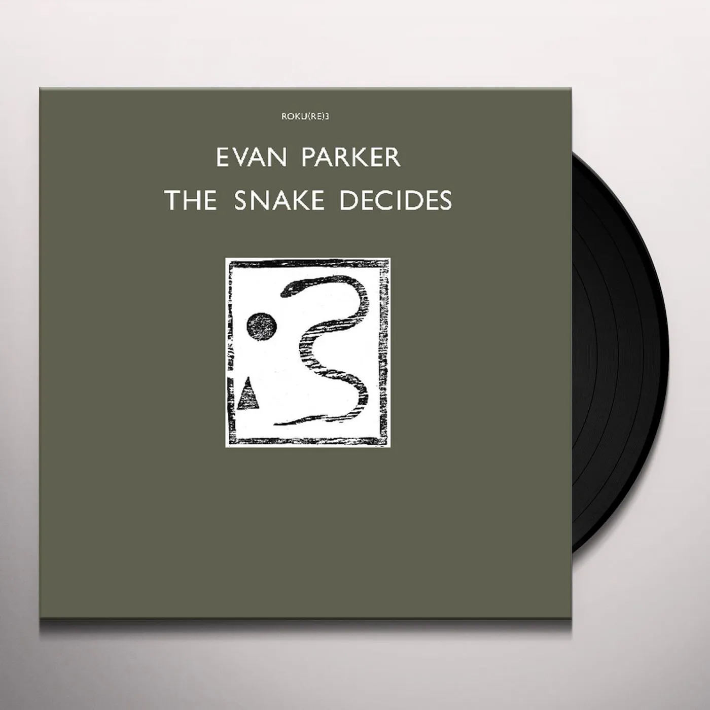 Evan Parker SNAKE DECIDES Vinyl Record