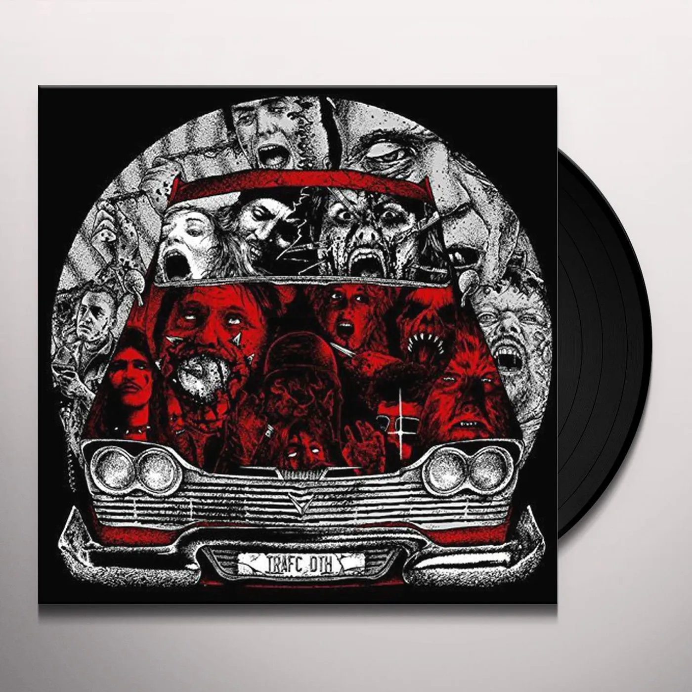 Traffic Death TERROR ON THE FREEWAY Vinyl Record