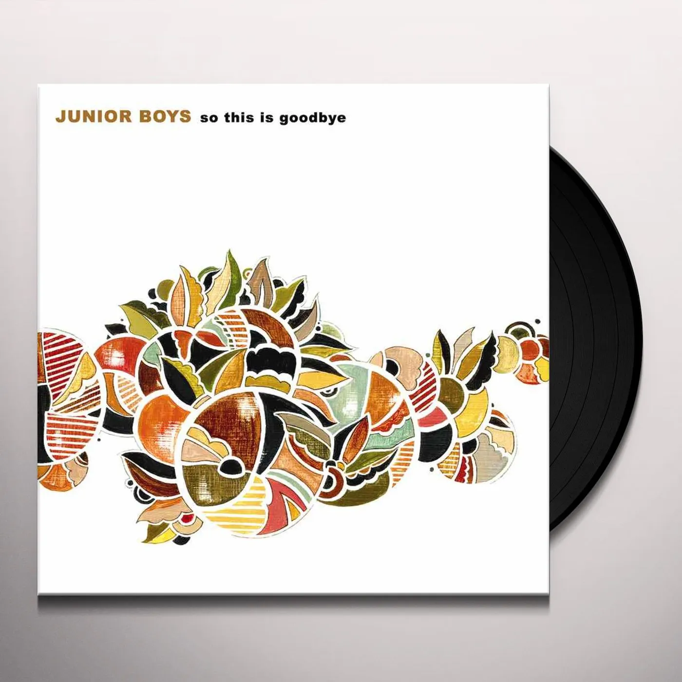 Junior Boys So This Is Goodbye Vinyl Record