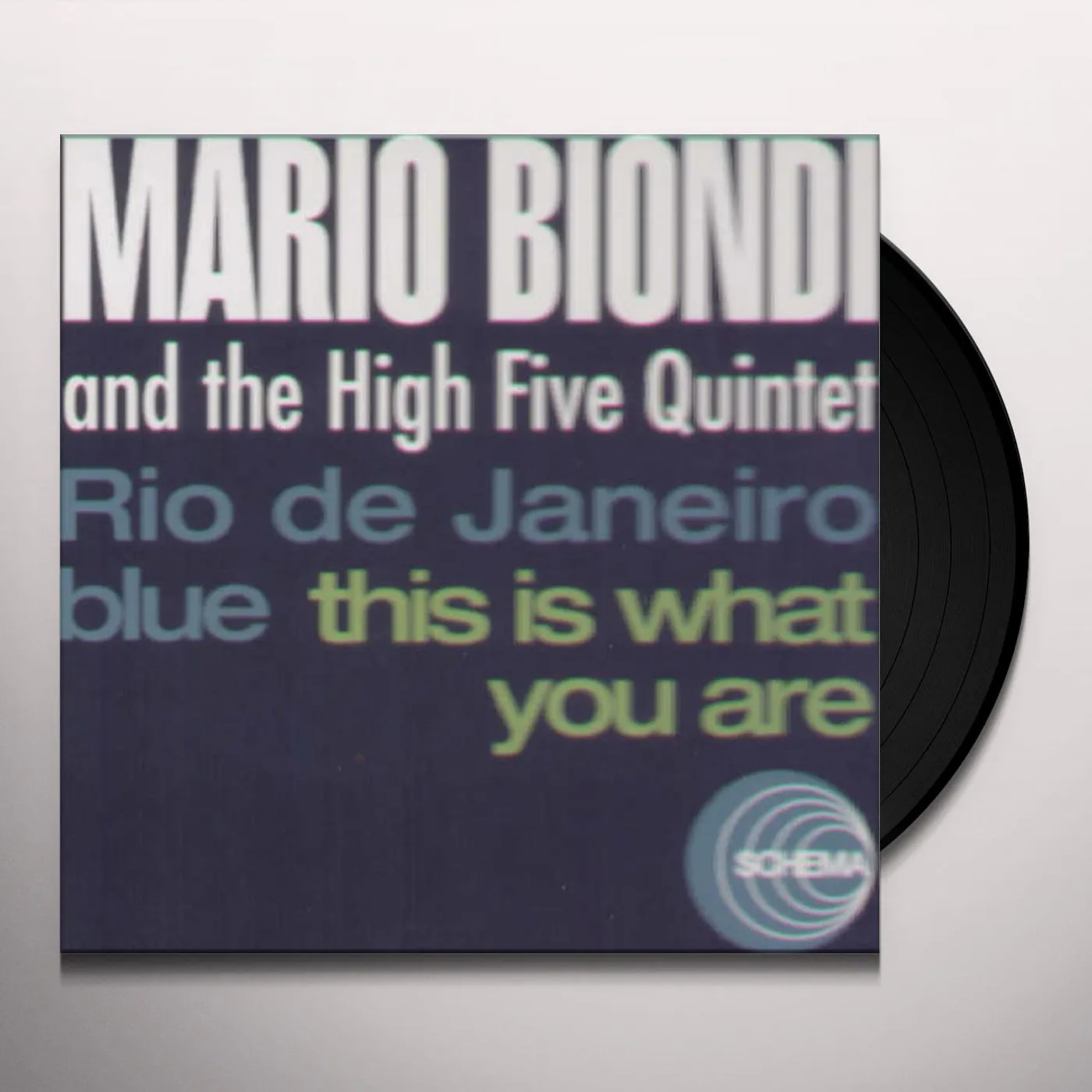 Mario Biondi and the High Five Quintet RIO DE JANEIRO BLUES / THIS IS WHAT YOU ARE Vinyl Record