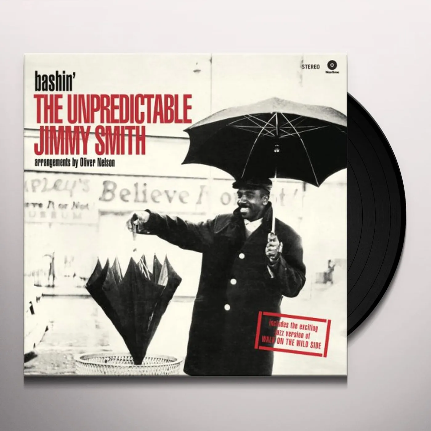 BASHIN'-THE UNPREDICTABLE JIMMY SMITH Vinyl Record - Spain Release