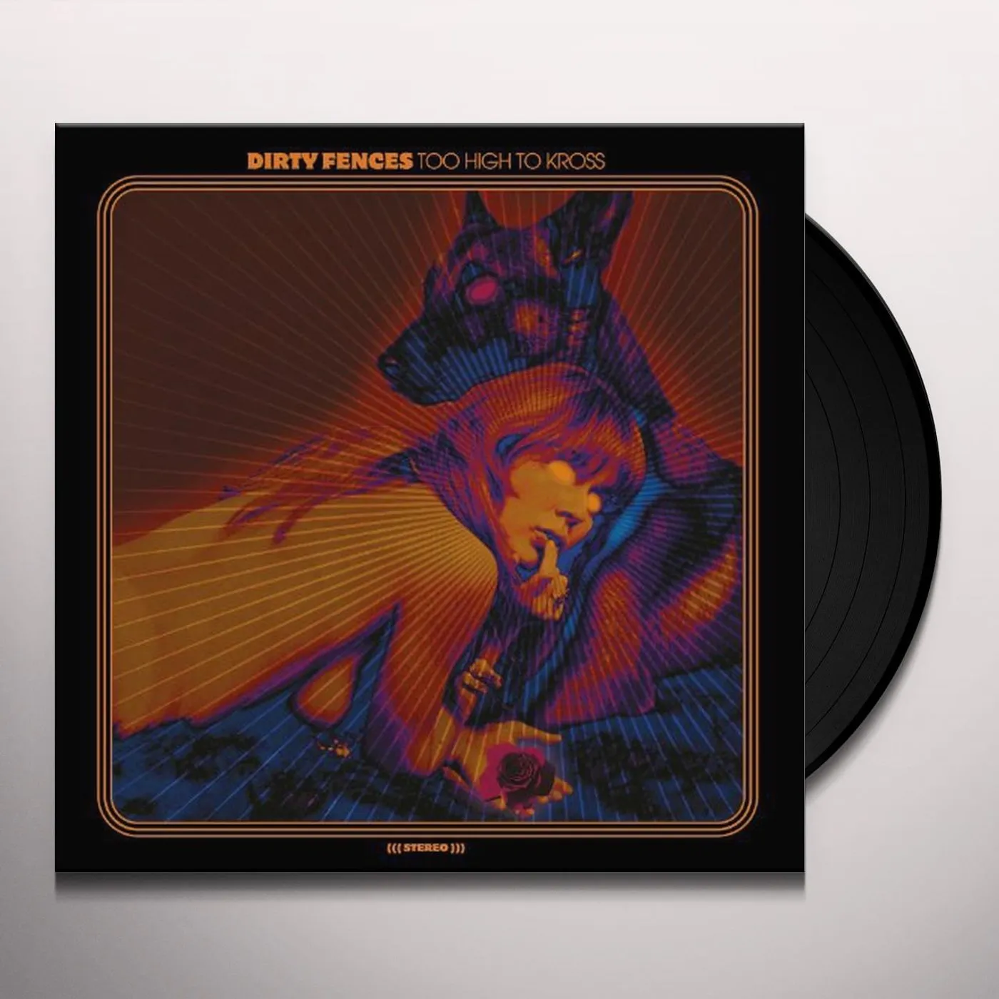 Dirty Fences TOO HIGH TO KROSS Vinyl Record