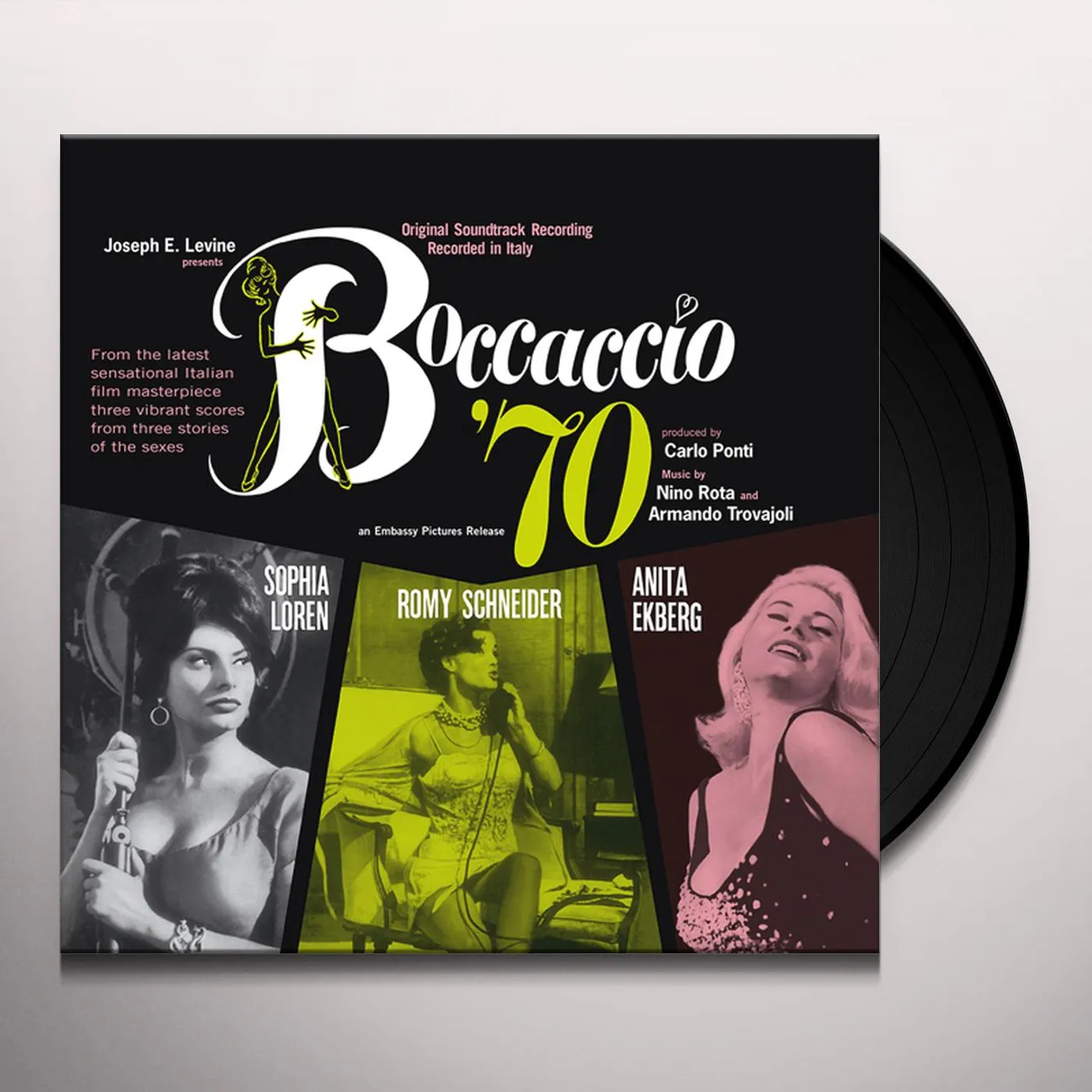 Nino Rota BOCCACCIO 70 / O.S.T. Vinyl Record