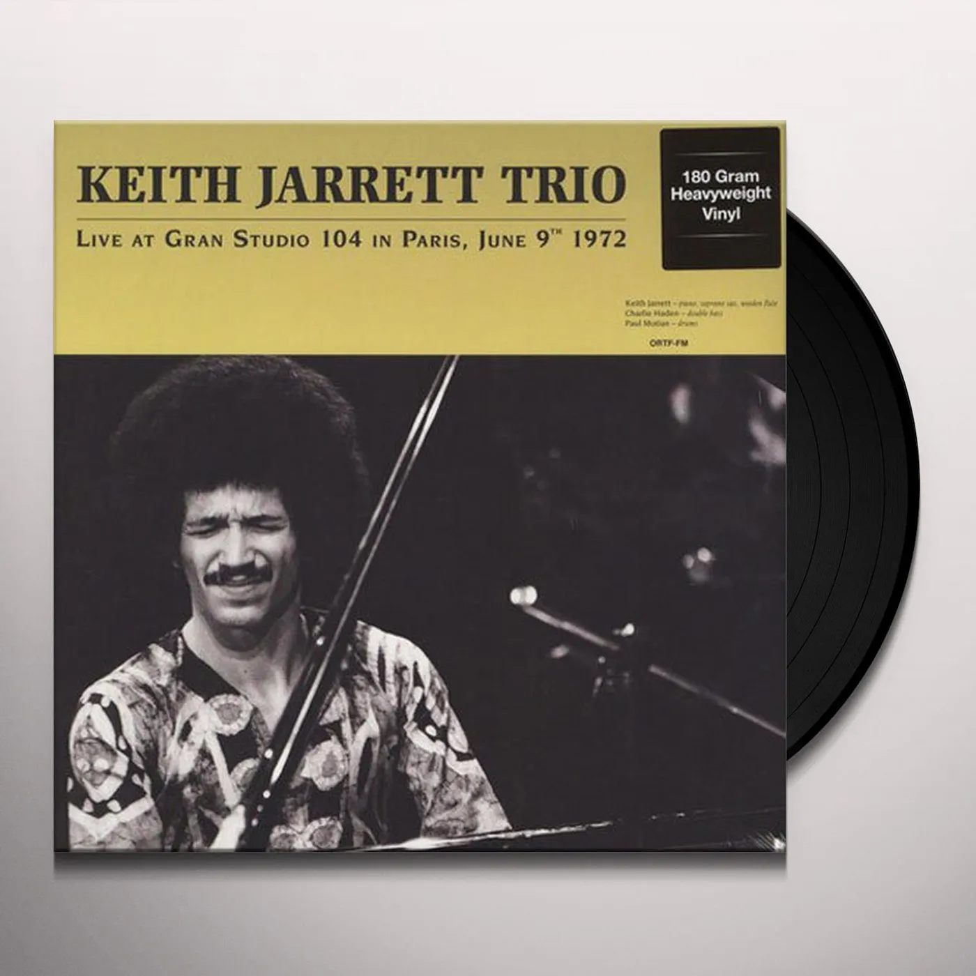 Keith Jarrett LIVE AT GRAN STUDIO 104 IN PARIS JUNE 9TH 1972 Vinyl Record