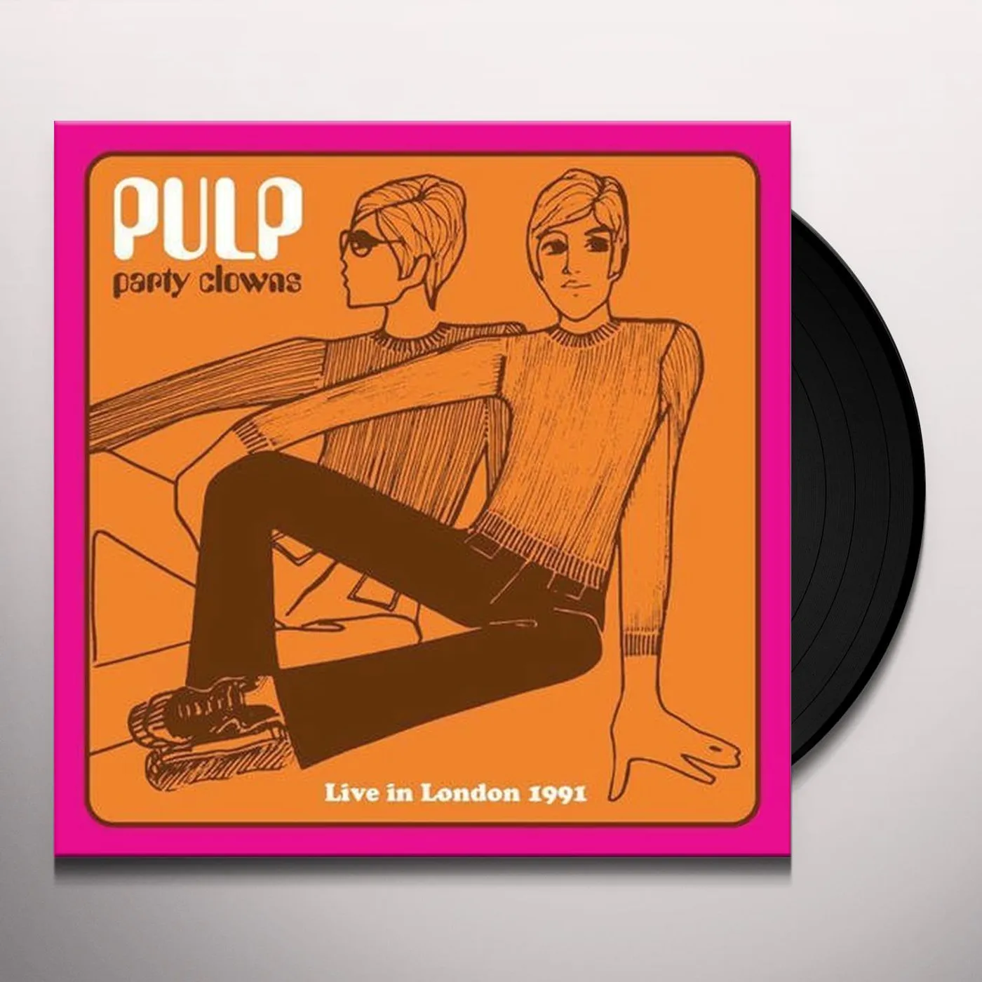 Pulp PARTY CLOWNS: LIVE IN LONDON 1991 Vinyl Record
