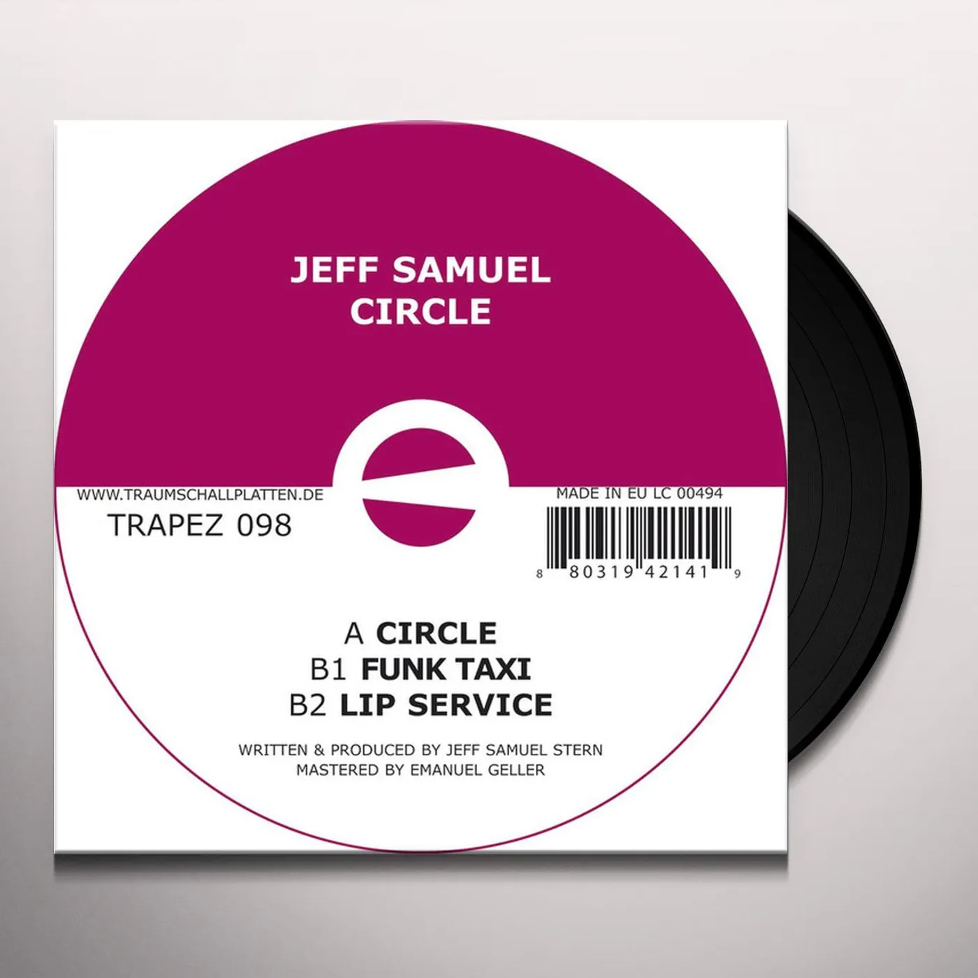 Jeff Samuel Circle Vinyl Record
