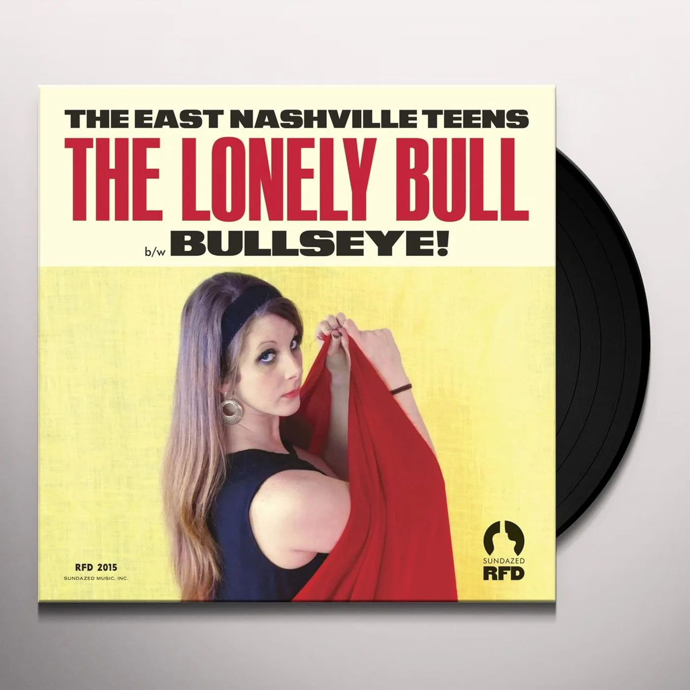 East Nashville Teens LONELY BULL / BULLSEYE Vinyl Record