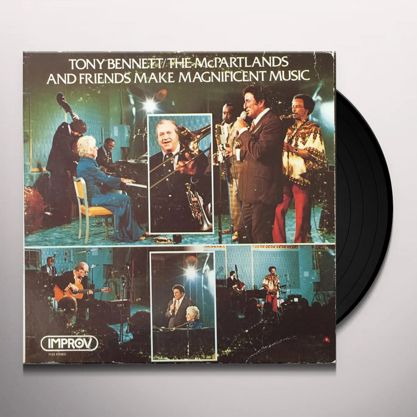 Tony Bennett & The Mcpartlands MAKE MAGNIFICENT MUSIC Vinyl Record