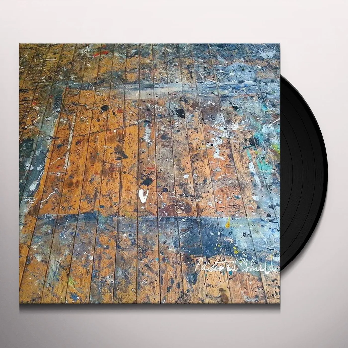 Painted Shield Vinyl Record