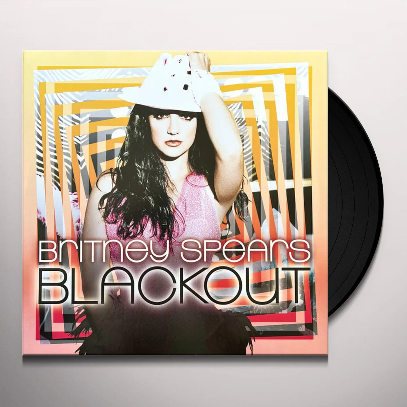 Britney Spears BLACKOUT (ORANGE VINYL/IMPORT) Vinyl Record