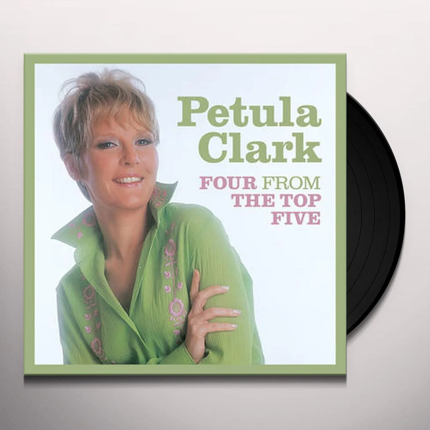Petula Clark FOUR FROM THE TOP FIVE Vinyl Record
