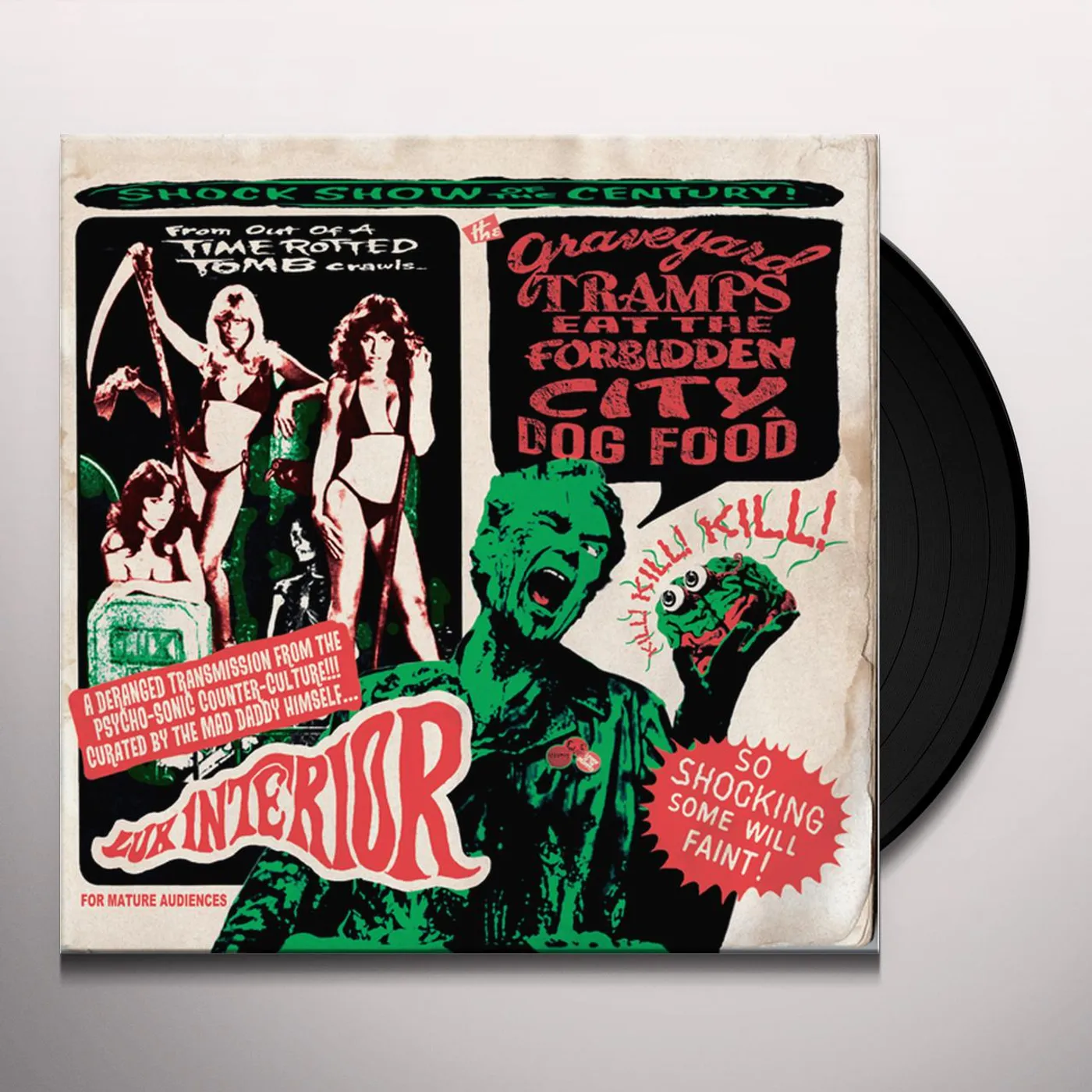 GRAVEYARD TRAMPS EAT FORBIDDEN CITY DOG / VARIOUS Vinyl Record