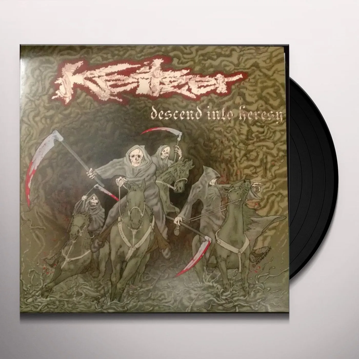 Keitzer DESCEND INTO HERESY Vinyl Record