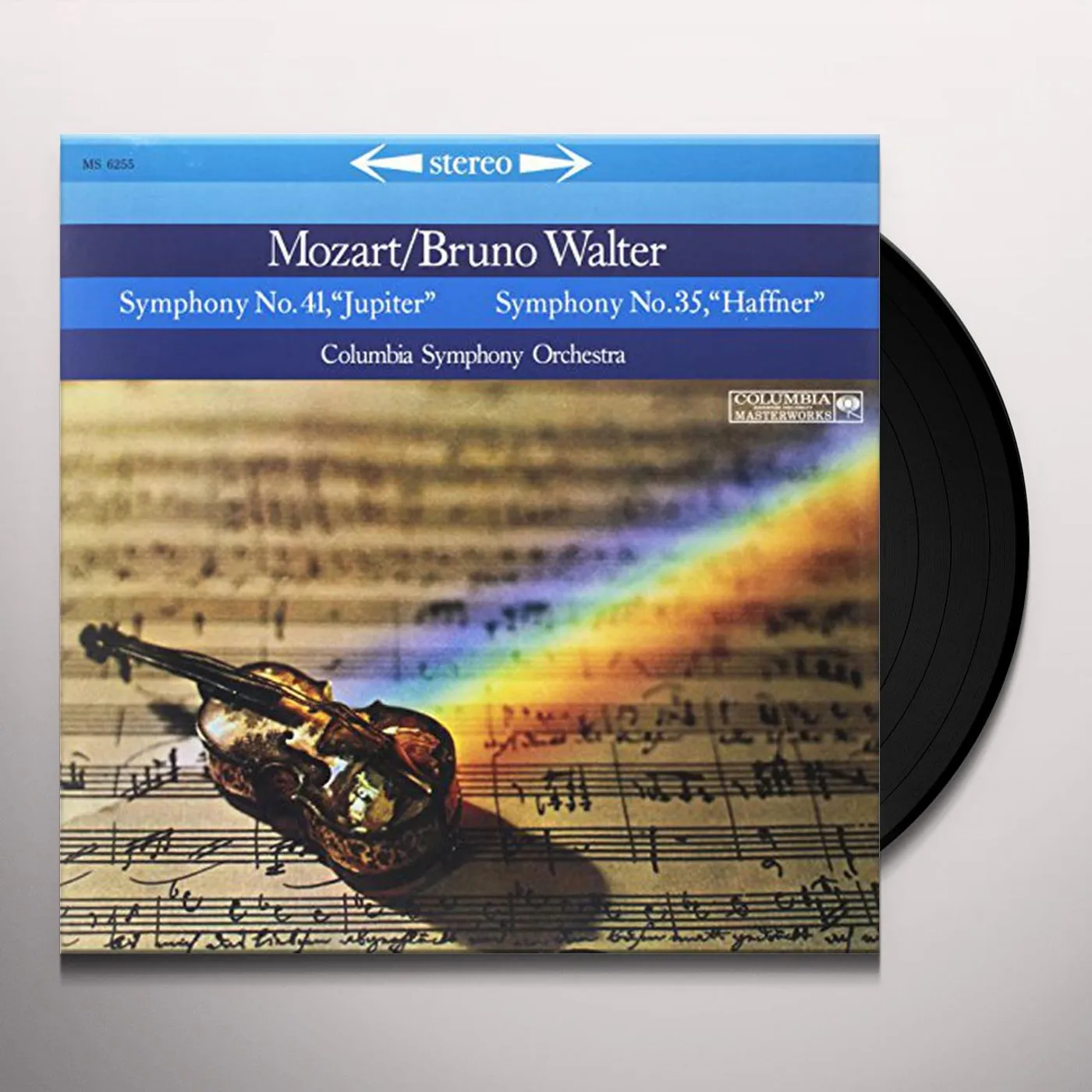 Bruno Walter SYMPHONIES 35 & 41 Vinyl Record