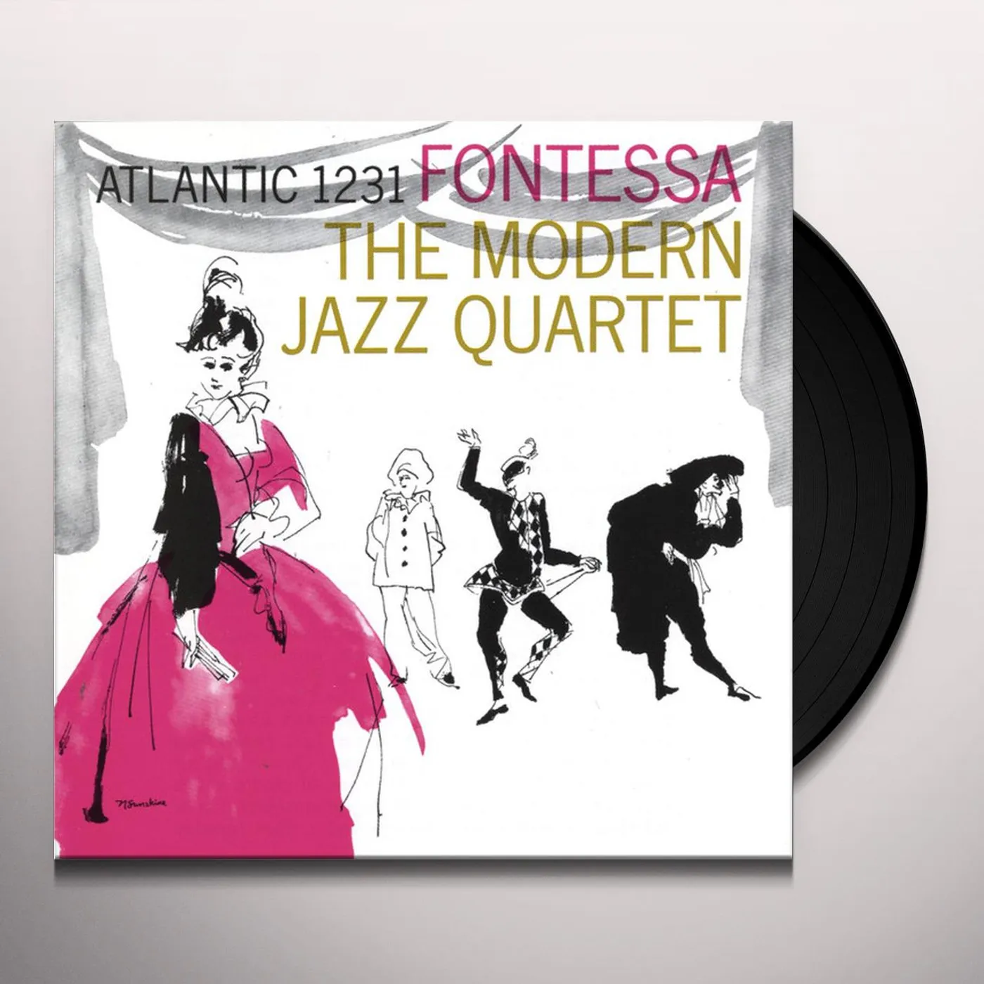 The Modern Jazz Quartet Fontessa Vinyl Record