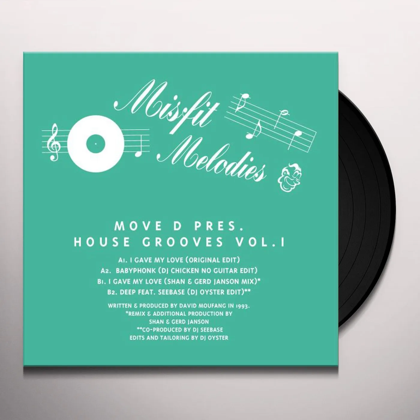 MOVE D PRESENTS HOUSE GROOVES 1 Vinyl Record