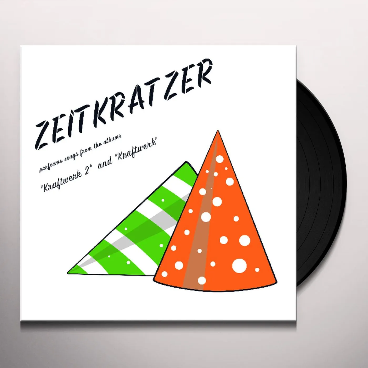Zeitkratzer PERFORMS SONGS FROM ALBUMS KRAFTWERK 2 & KRAFTWERK Vinyl Record