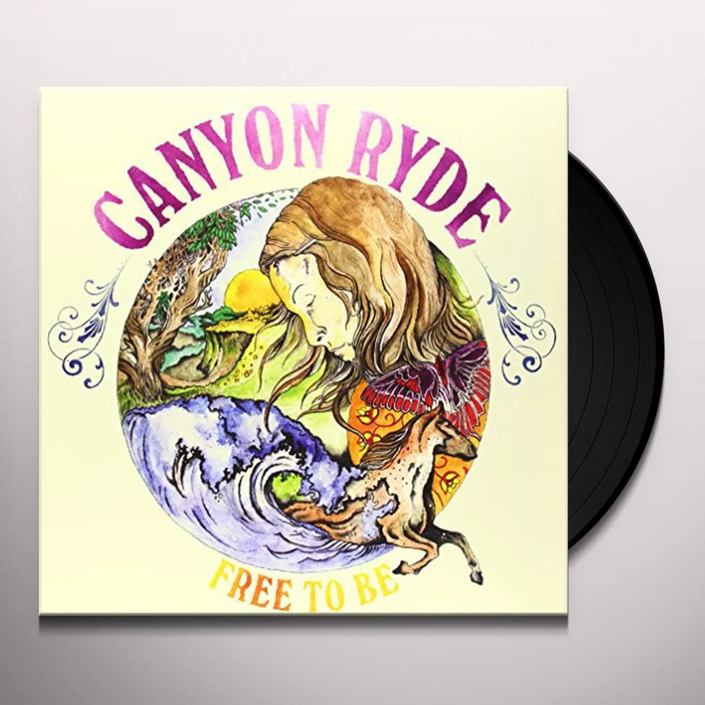 Canyon Ryde Free To Be Vinyl Record