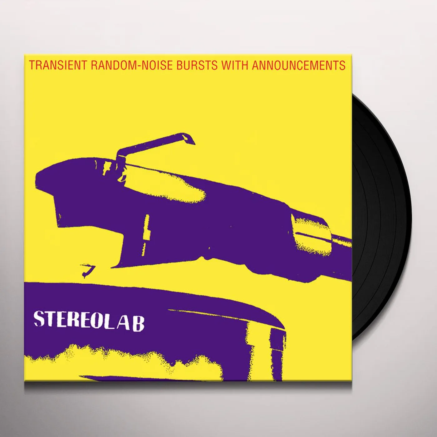 Stereolab TRANSIENT RANDOM NOISE-BURSTS WITH ANNOUNCEMENTS Vinyl Record