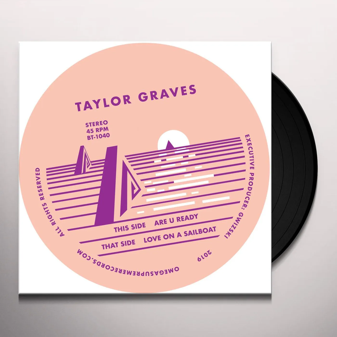 Taylor Graves ARE YOU READY / LOVE ON A SAILBOAT Vinyl Record