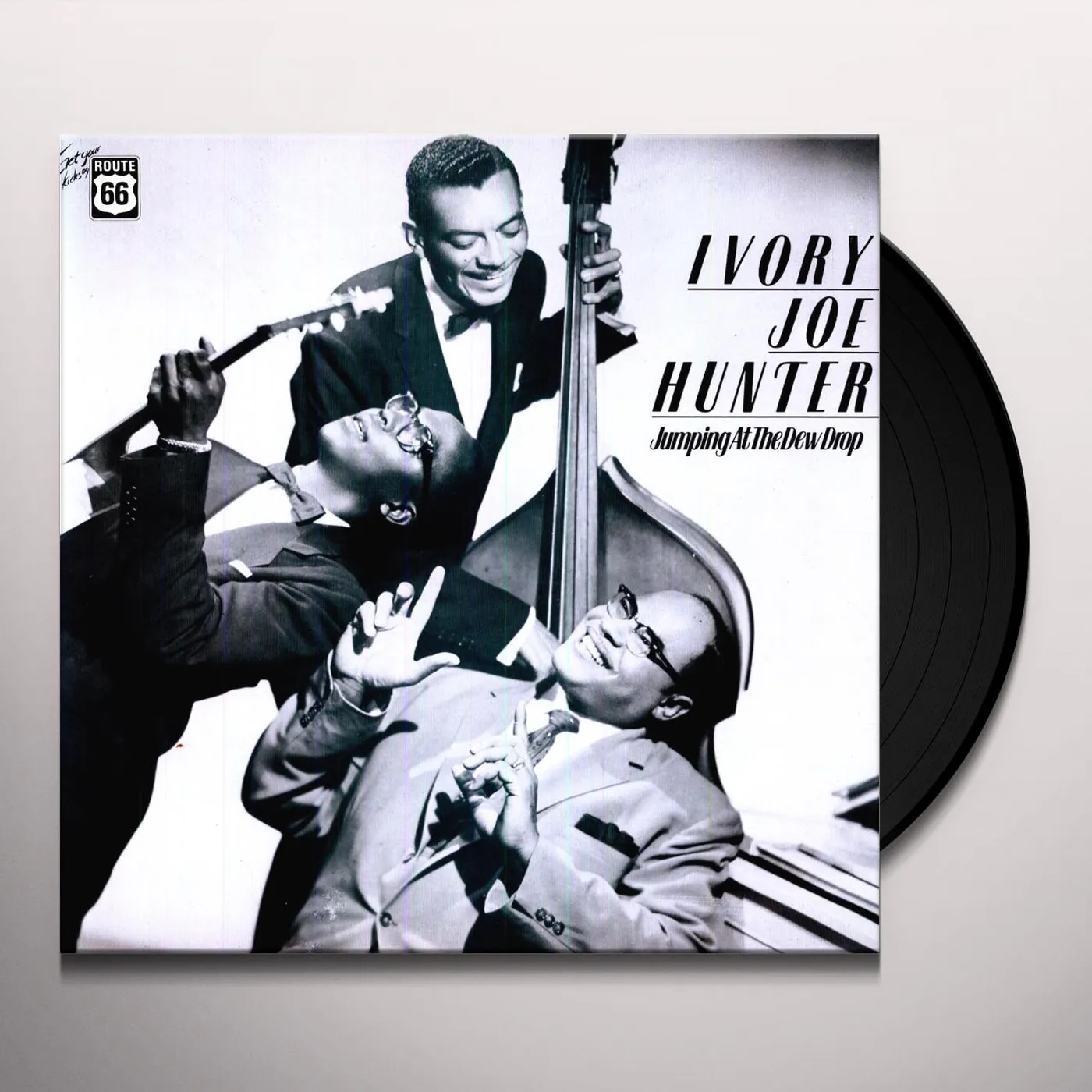 Ivory Joe Hunter JUMPING AT THE DEW DROP Vinyl Record