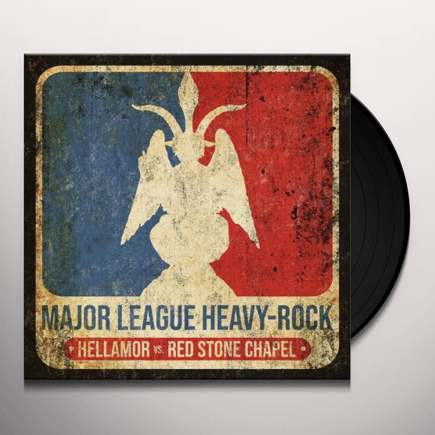 Hellamor / Red Stone Chapter SPLIT Vinyl Record