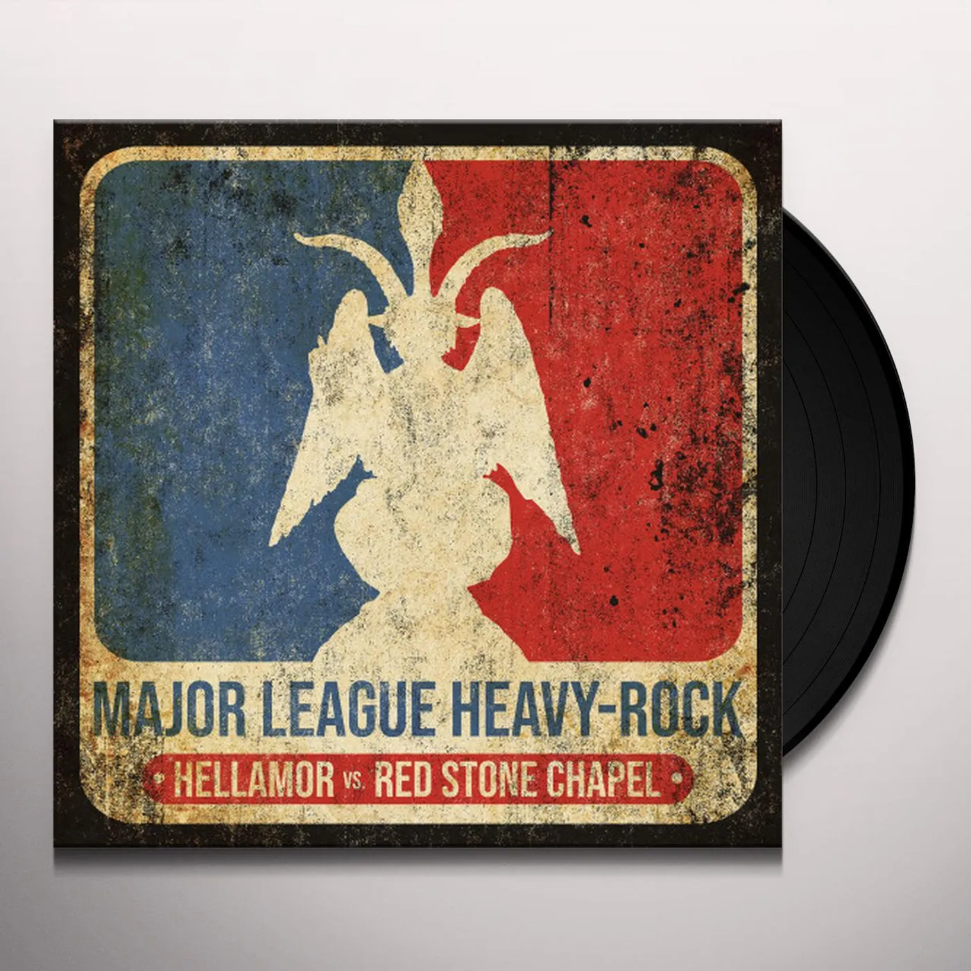 Hellamor / Red Stone Chapter SPLIT Vinyl Record