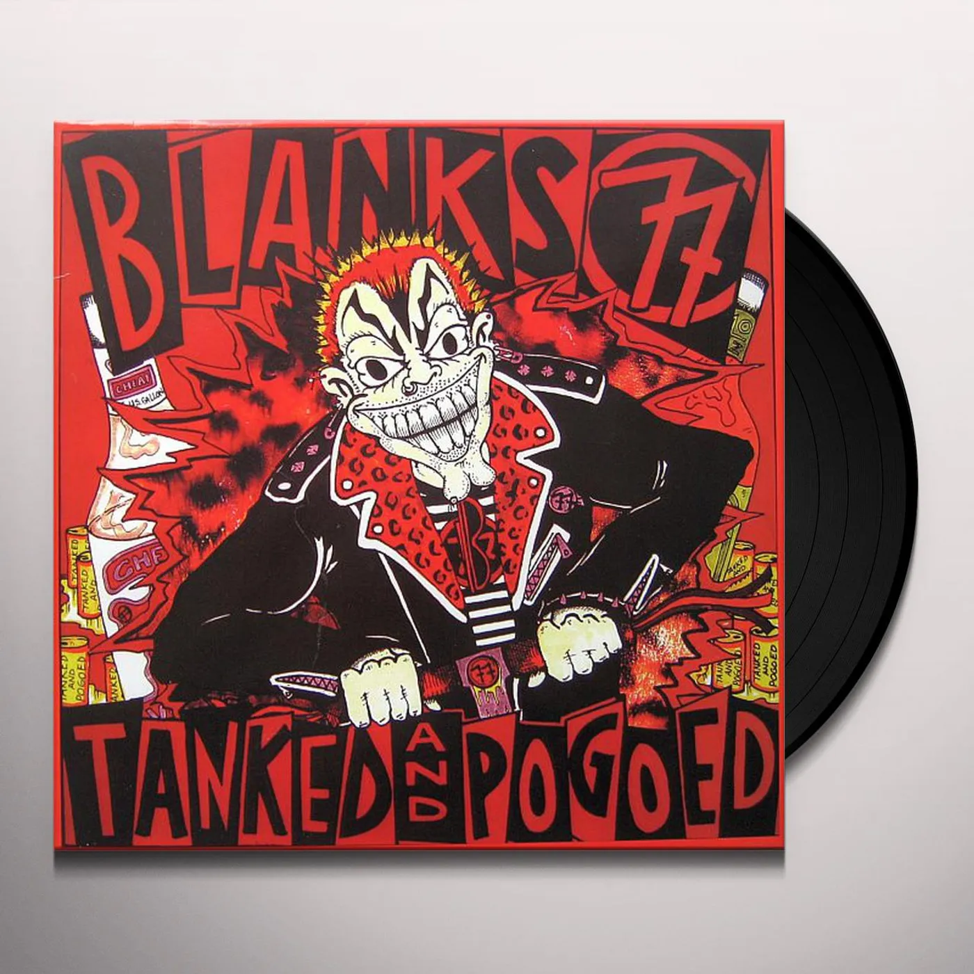 Blanks 77 Tanked & Pogoed Vinyl Record