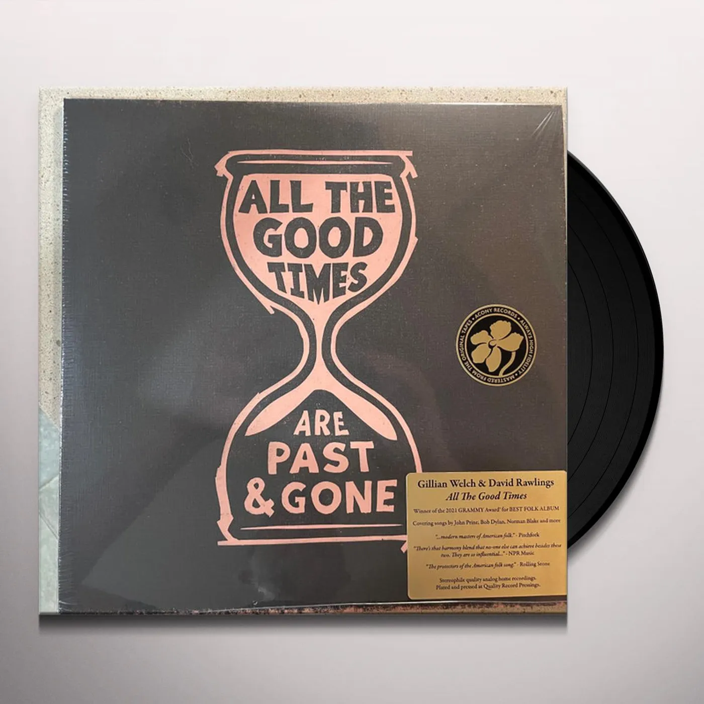 David Rawlings & Gillian Welch ALL THE GOOD TIMES Vinyl Record