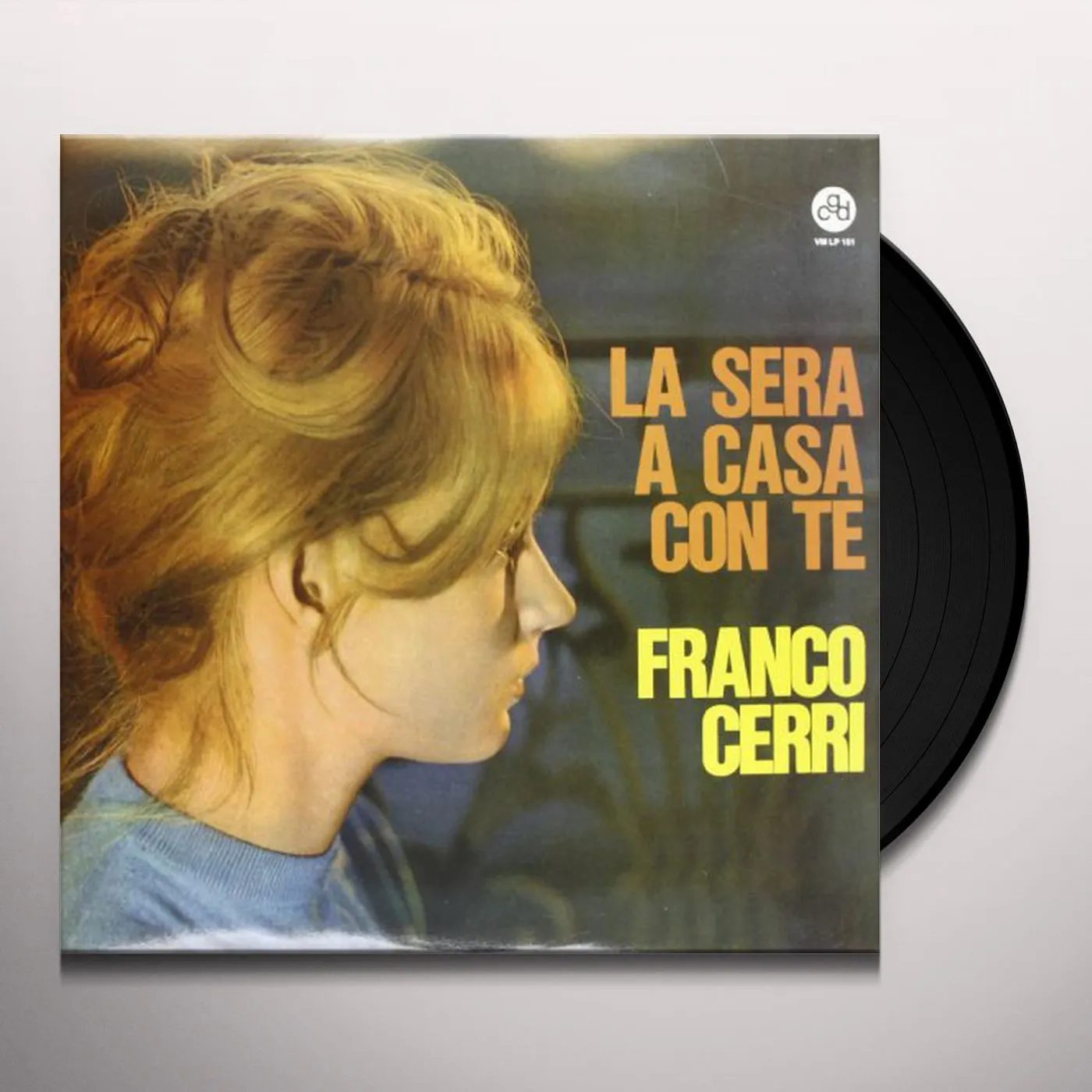 Franco Cerri SERA A CASA CON TE Vinyl Record