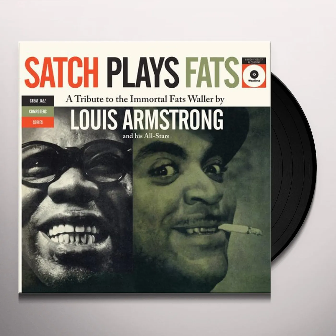 Louis Armstrong SATCH PLAYS FATS Vinyl Record - Spain Release