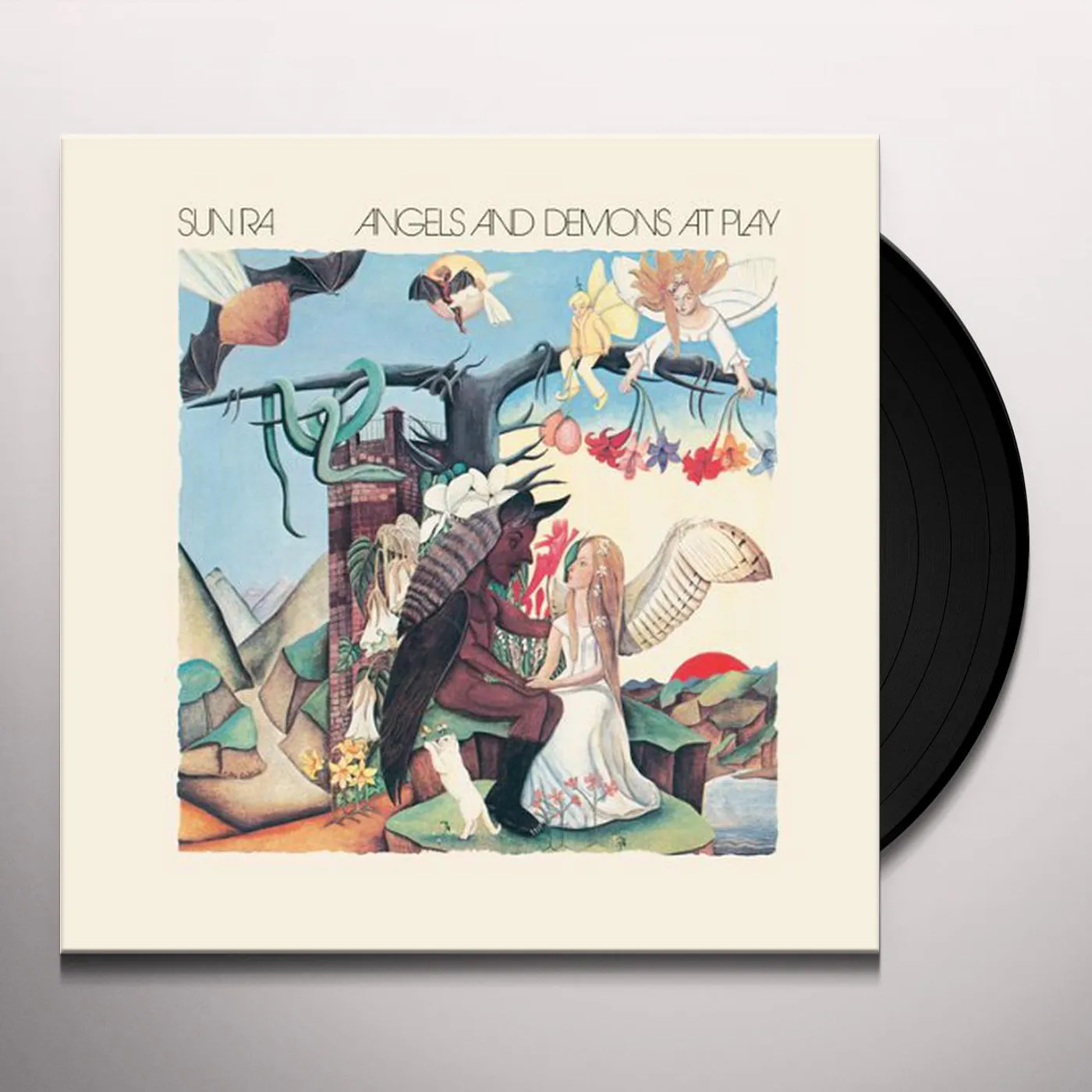 Sun RaNGELS & DEMONS AT PLAY Vinyl Record - Spain Release