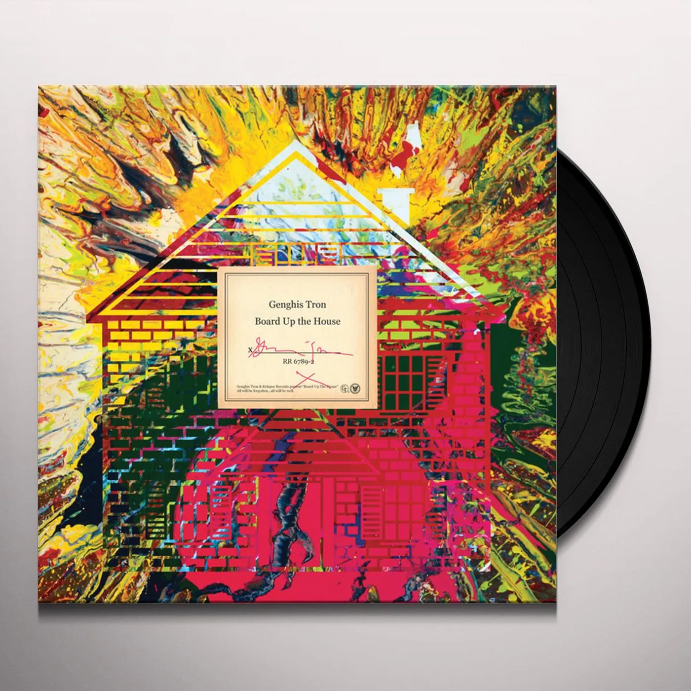 Genghis Tron Board Up the House Vinyl Record