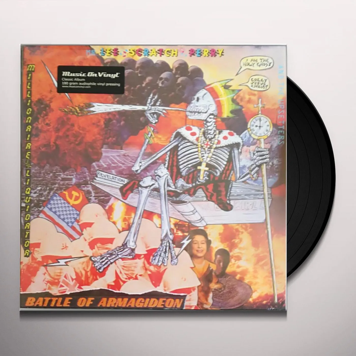 Lee Scratch Perry & the Upsetters BATTLE OF ARMAGIDEON Vinyl Record