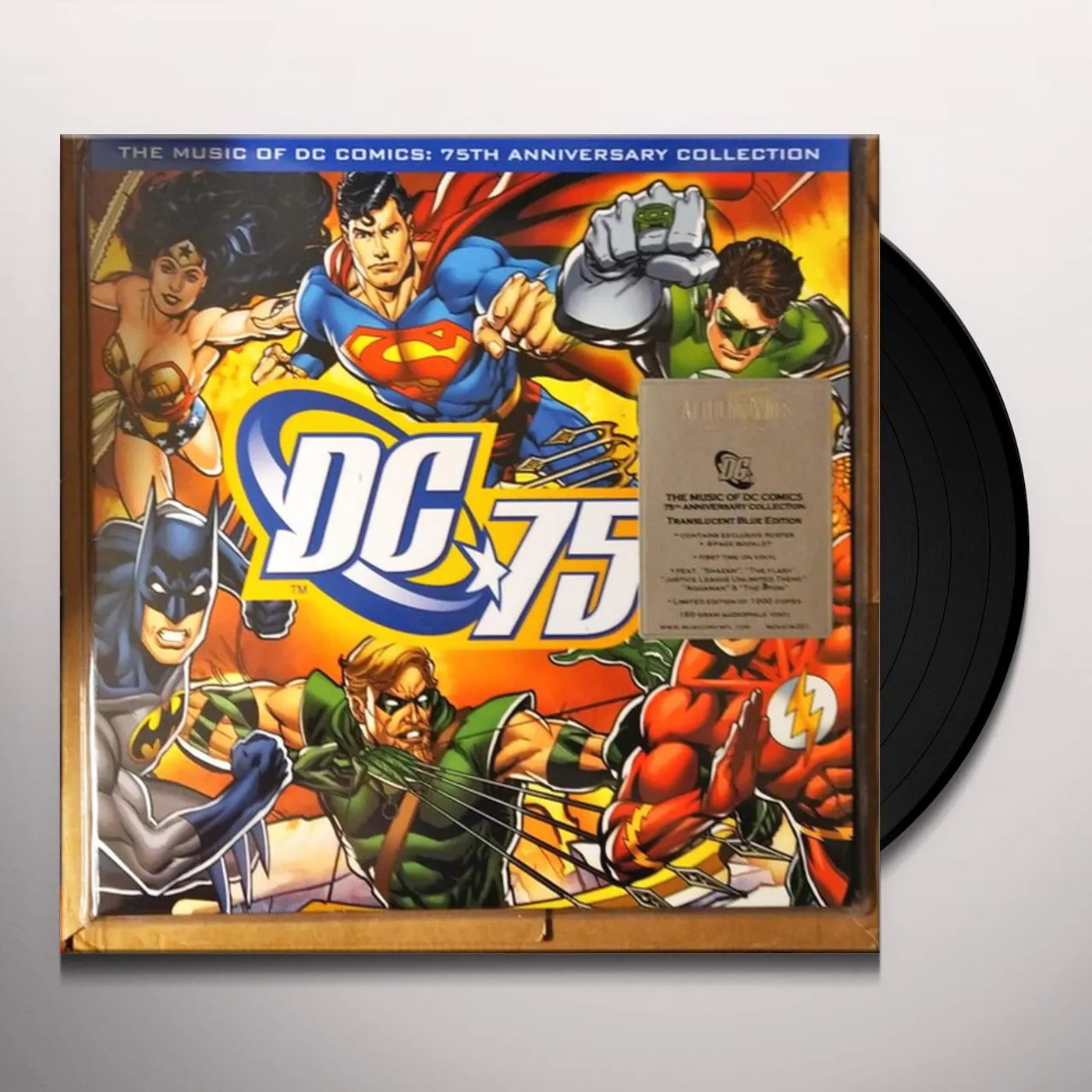 MUSIC OF DC COMICS: 75TH ANNIVERSARY / VARIOUS Vinyl Record