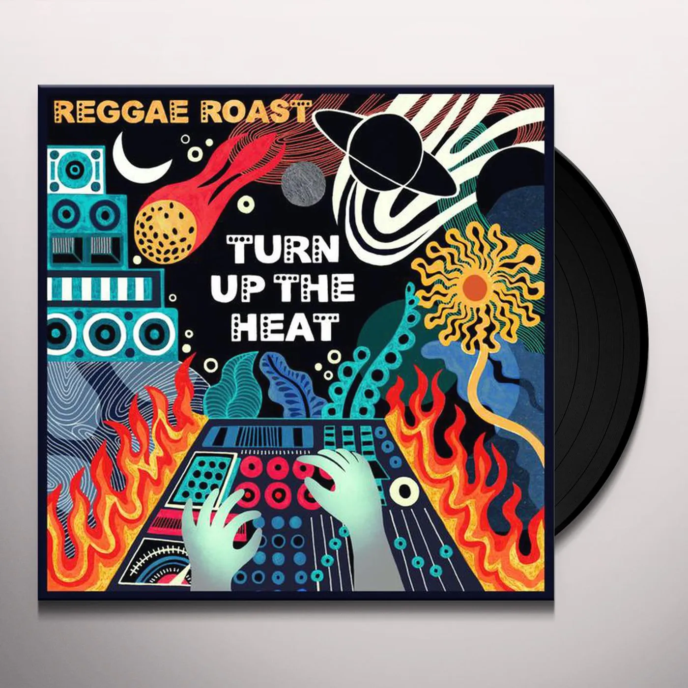Reggae Roast Turn Up the Heat Vinyl Record
