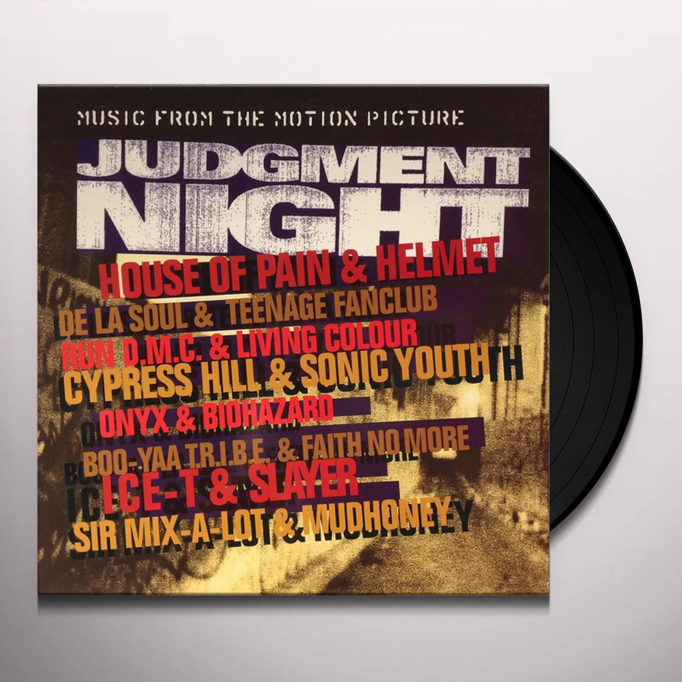 Various Artists  JUDGEMENT NIGHT Original Soundtrack (180G/FLAMING COLORED VINYL) Vinyl Record