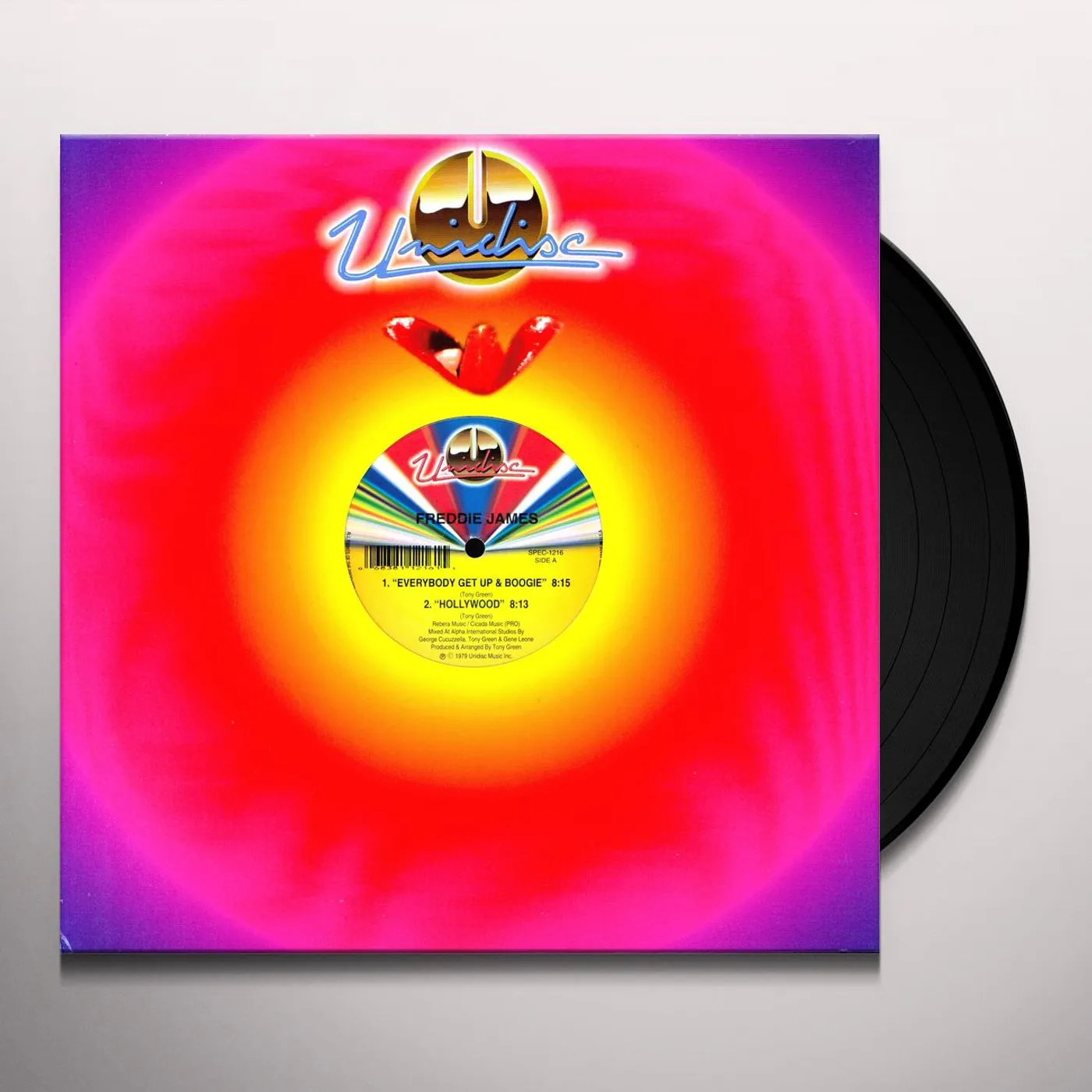 Freddie James & Melody Stewart EVERYBODY GET UP & BOOGIE Vinyl Record