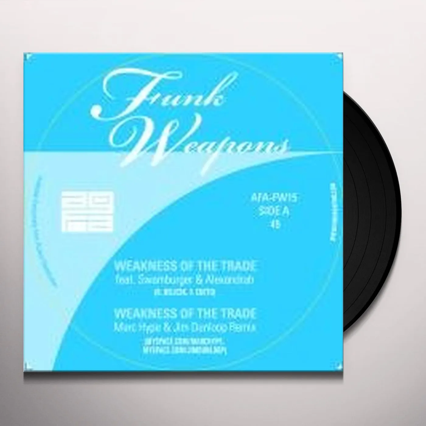 All Good Funk Alliance WEAKNESS OF A TRADE Vinyl Record - UK Release