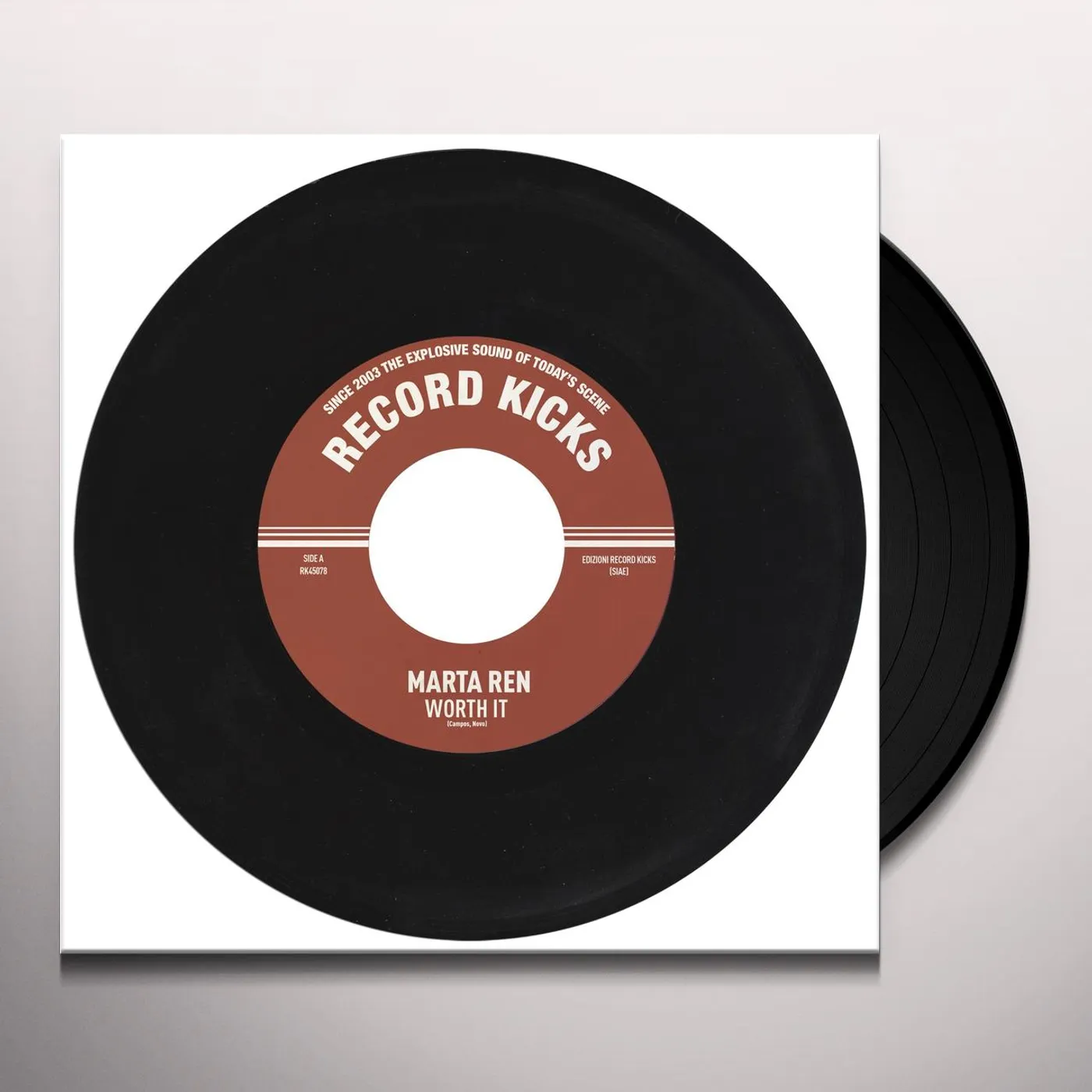 Marta Ren WORTH IT / INSTRUMENTAL Vinyl Record