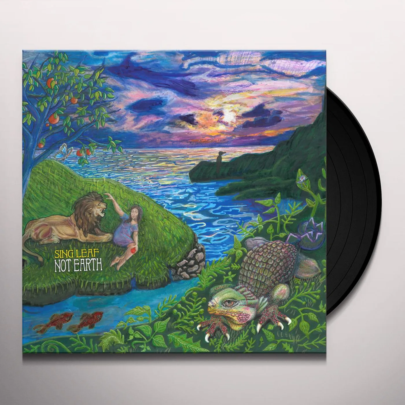 Sing Leaf NOT EARTH Vinyl Record