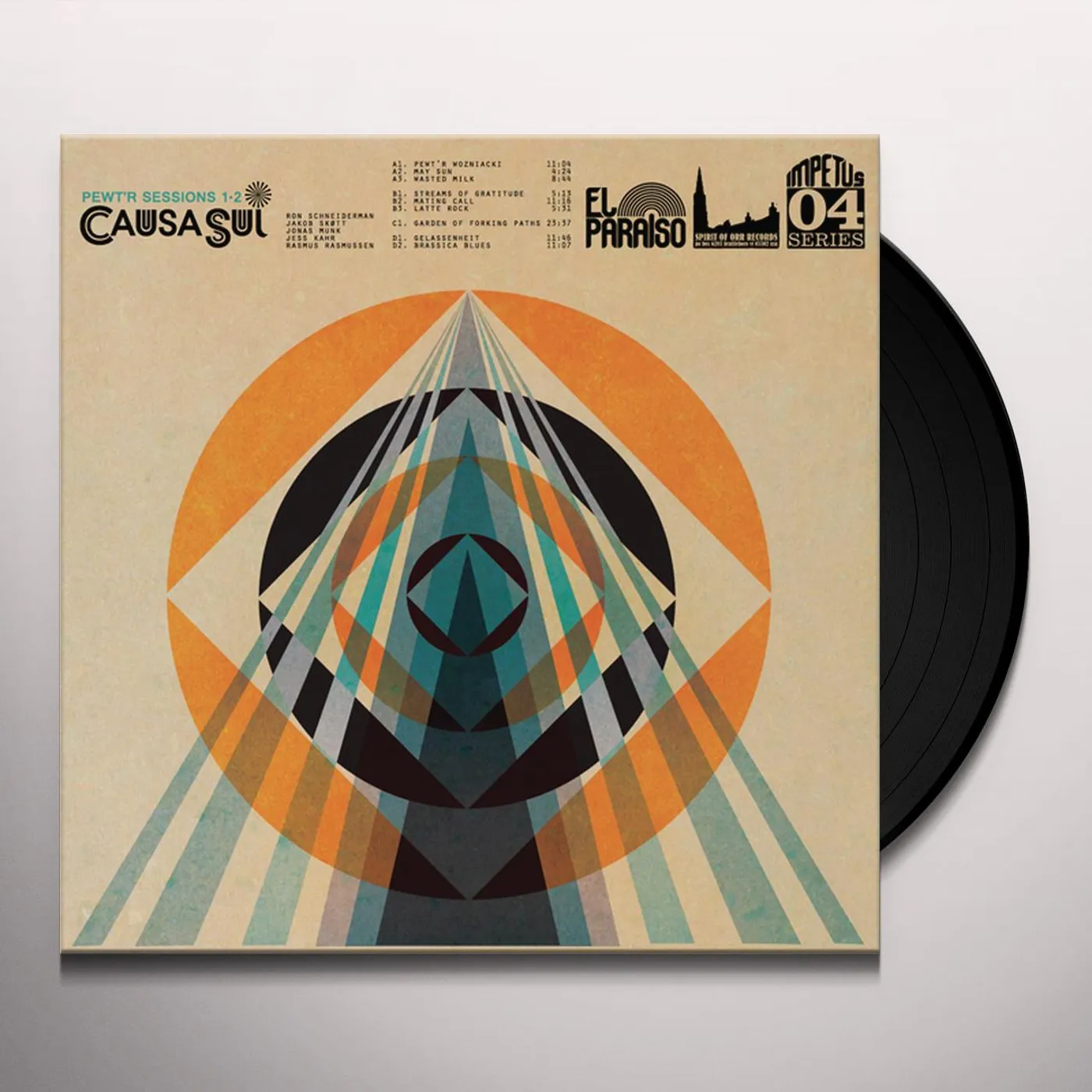 Causa Sui PEWTR SESSIONS 1-2 Vinyl Record
